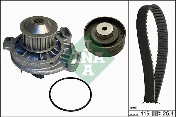 Water Pump & Timing Belt Set - 530 0152 30 Schaeffler INA