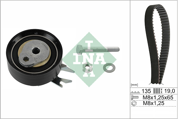 Timing Belt Set - 530 0166 10 Schaeffler INA