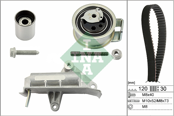 Timing Belt Set - 530 0177 10 Schaeffler INA