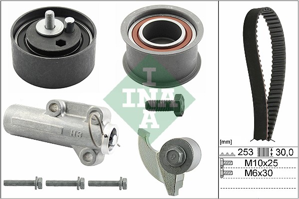 Timing Belt Set - 530 0179 10 Schaeffler INA