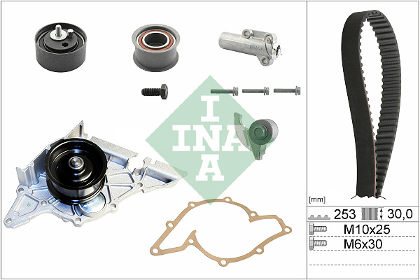 Water Pump & Timing Belt Set - 530 0179 33 Schaeffler INA