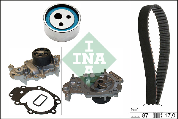 Water Pump & Timing Belt Set - 530 0182 31 Schaeffler INA