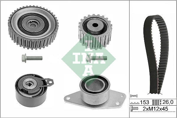 Kit cinghie dentate - 530 0194 10 Schaeffler INA
