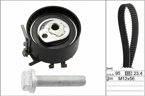 Kit cinghie dentate - 530 0195 10 Schaeffler INA
