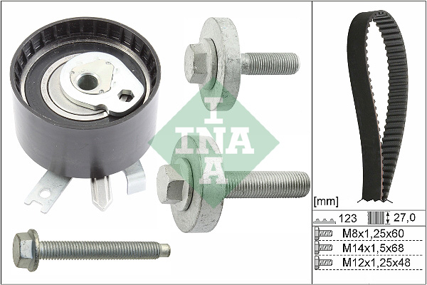 Комплект ремня ГРМ - 530 0197 10 Schaeffler INA