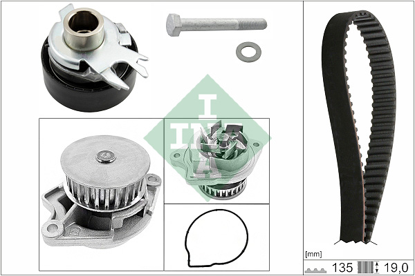 Water Pump & Timing Belt Set - 530 0199 30 Schaeffler INA