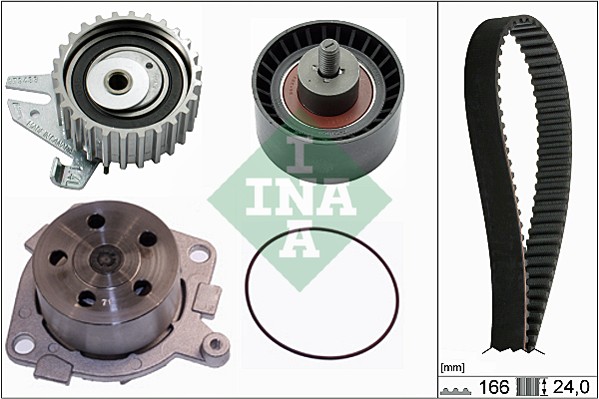 Water Pump & Timing Belt Set - 530 0226 30 Schaeffler INA