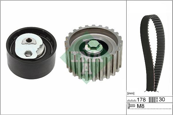 Timing Belt Set - 530 0232 10 Schaeffler INA