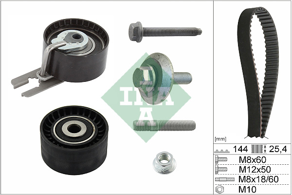 Timing Belt Set - 530 0239 10 Schaeffler INA