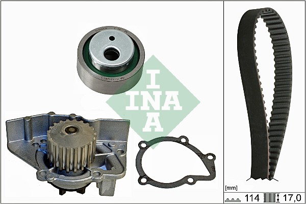 Water Pump & Timing Belt Set - 530 0258 30 Schaeffler INA