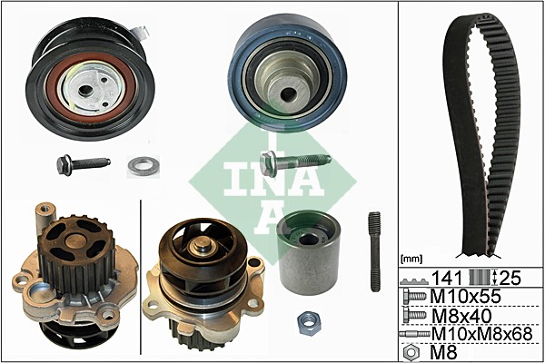 Water Pump & Timing Belt Set - 530 0361 31 Schaeffler INA