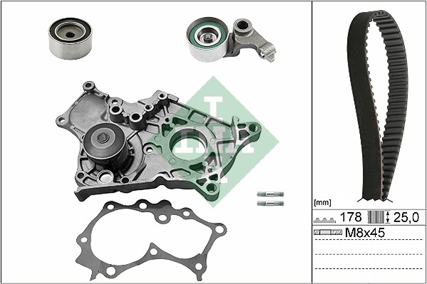 Water Pump & Timing Belt Set - 530 0422 30 Schaeffler INA