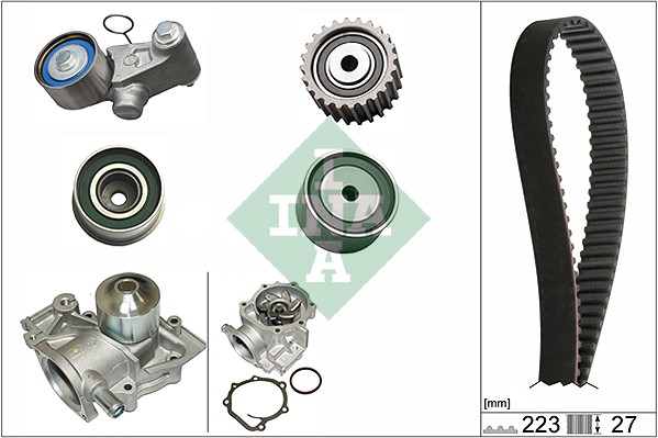 Water Pump & Timing Belt Set - 530 0426 30 Schaeffler INA