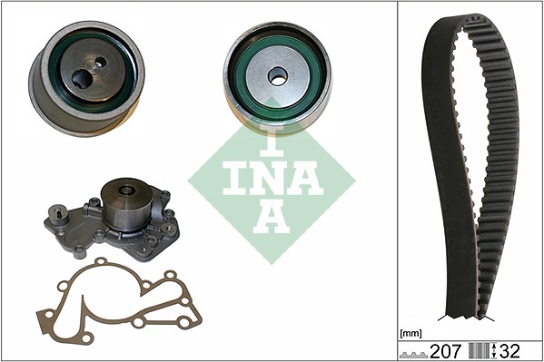 Pompa acqua + Kit cinghie dentate - 530 0430 30 Schaeffler INA
