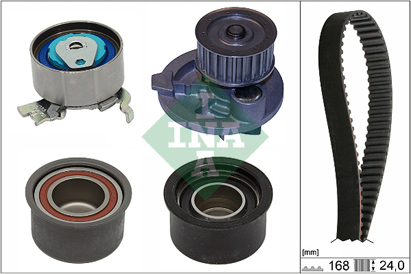 Water Pump & Timing Belt Set - 530 0444 30 Schaeffler INA