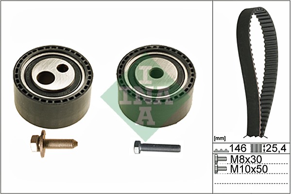 Timing Belt Set - 530 0446 10 Schaeffler INA