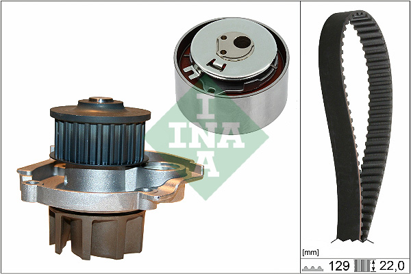 Water Pump & Timing Belt Set - 530 0462 30 Schaeffler INA