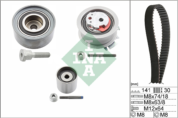 Kit cinghie dentate - 530 0463 10 Schaeffler INA