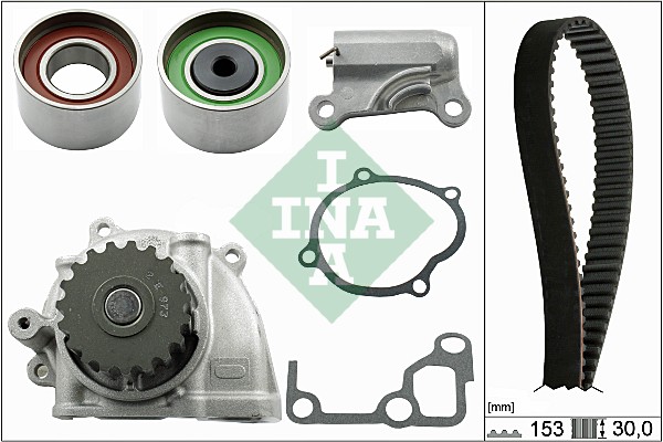 Water Pump & Timing Belt Set - 530 0477 30 Schaeffler INA