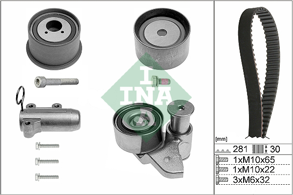 Timing Belt Set - 530 0480 10 Schaeffler INA