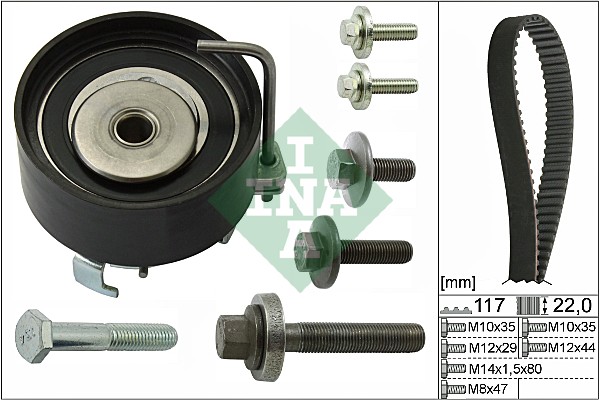 Timing Belt Set - 530 0495 10 Schaeffler INA