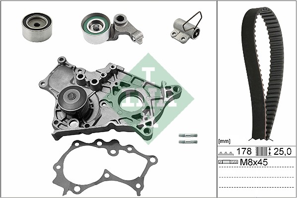 Water Pump & Timing Belt Set - 530 0543 30 Schaeffler INA