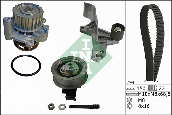 Water Pump & Timing Belt Set - 530 0546 30 Schaeffler INA