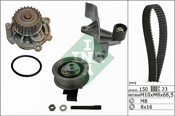 Water Pump & Timing Belt Set - 530 0546 31 Schaeffler INA