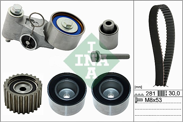 Timing Belt Set - 530 0563 10 Schaeffler INA