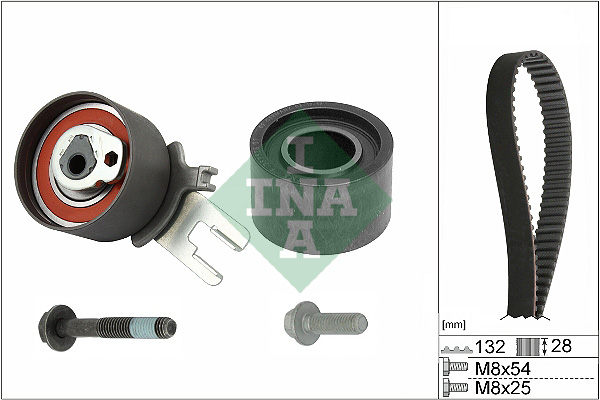Timing Belt Set - 530 0582 10 Schaeffler INA