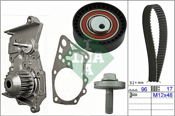 Water Pump & Timing Belt Set - 530 0604 30 Schaeffler INA