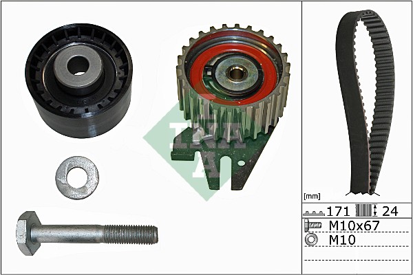 Timing Belt Set - 530 0606 10 Schaeffler INA