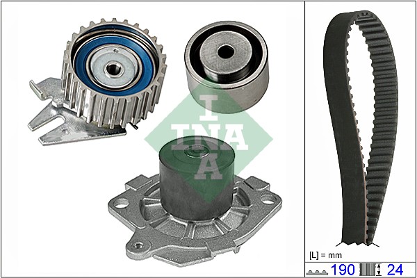 Water Pump & Timing Belt Set - 530 0620 30 Schaeffler INA