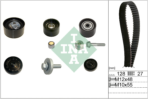 Timing Belt Set - 530 0637 10 Schaeffler INA