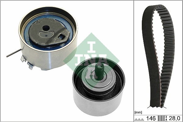 Timing Belt Set - 530 0641 10 Schaeffler INA