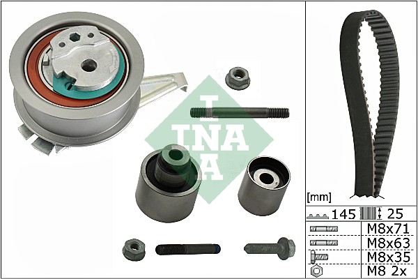 Timing Belt Set - 530 0650 10 Schaeffler INA