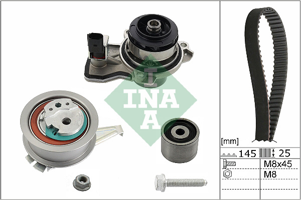 Water Pump & Timing Belt Set - 530 0665 30 Schaeffler INA