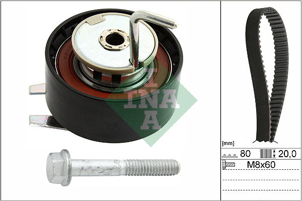 Timing Belt Set - 530 0692 10 Schaeffler INA