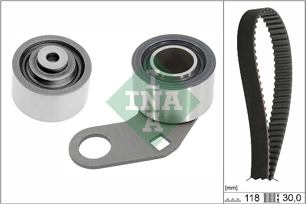 Timing Belt Set - 530 0733 10 Schaeffler INA