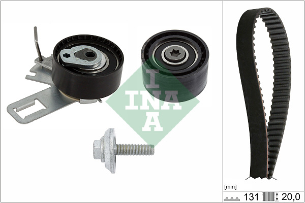 Timing Belt Set - 530 0760 10 Schaeffler INA