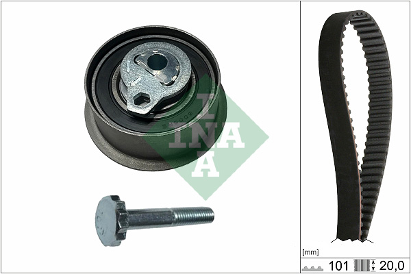 Timing Belt Set - 530 0839 10 Schaeffler INA