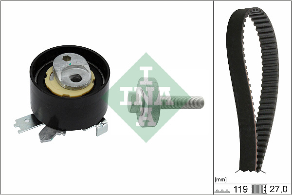 paskirstymo diržo komplektas - 530 0843 10 Schaeffler INA