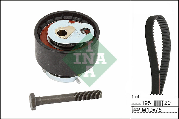 Timing Belt Set - 530 0850 10 Schaeffler INA