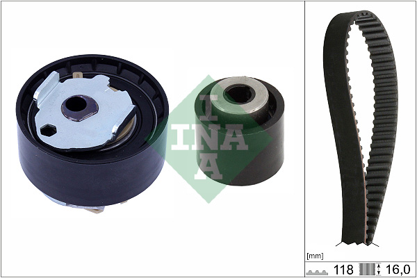 paskirstymo diržo komplektas - 530 0852 10 Schaeffler INA