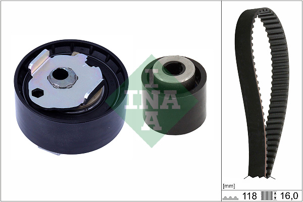 Timing Belt Set - 530 0856 10 Schaeffler INA