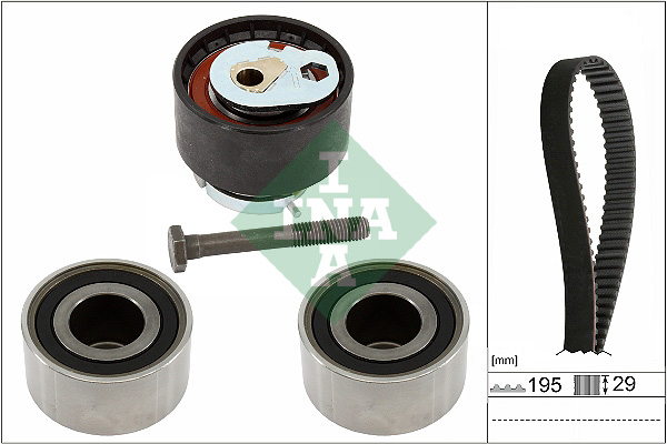 Timing Belt Set - 530 0933 10 Schaeffler INA
