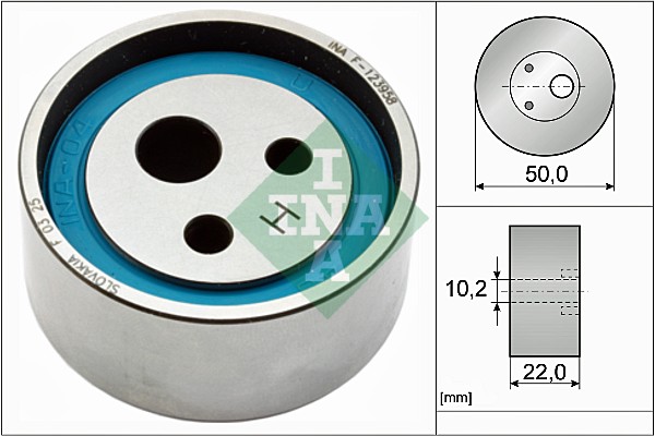 Tensioner Pulley, timing belt - 531 0055 10 Schaeffler INA