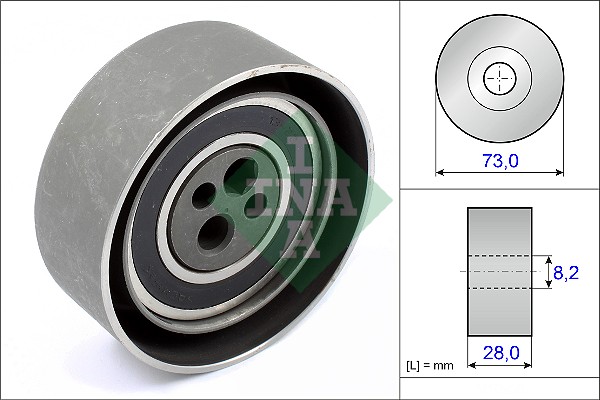Tensioner Pulley, timing belt - 531 0103 20 Schaeffler INA