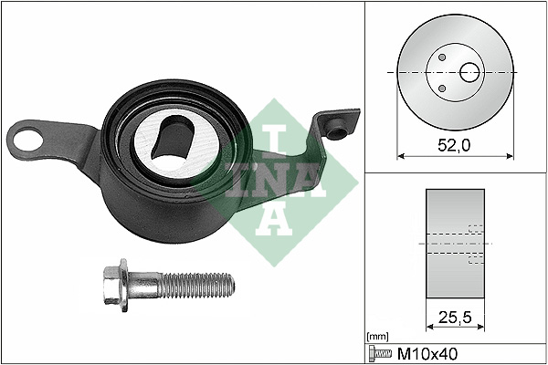 Rullo tenditore, Cinghia dentata - 531 0225 10 Schaeffler INA