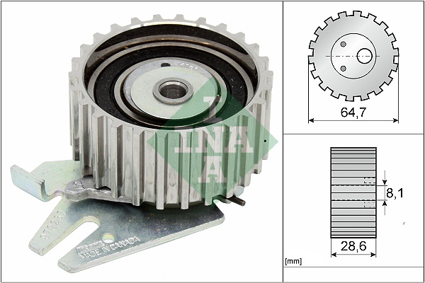 Rullo tenditore, Cinghia dentata - 531 0254 30 Schaeffler INA